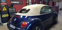 Opel Cascada VW New Beetle Fiat 500 Cabrio dach szyba naprawa