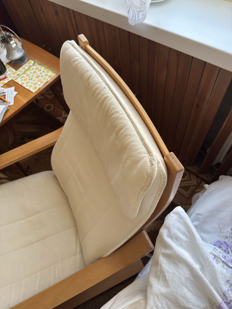 Fotele IKEA drewniane okleina bukowa 2 sztuki