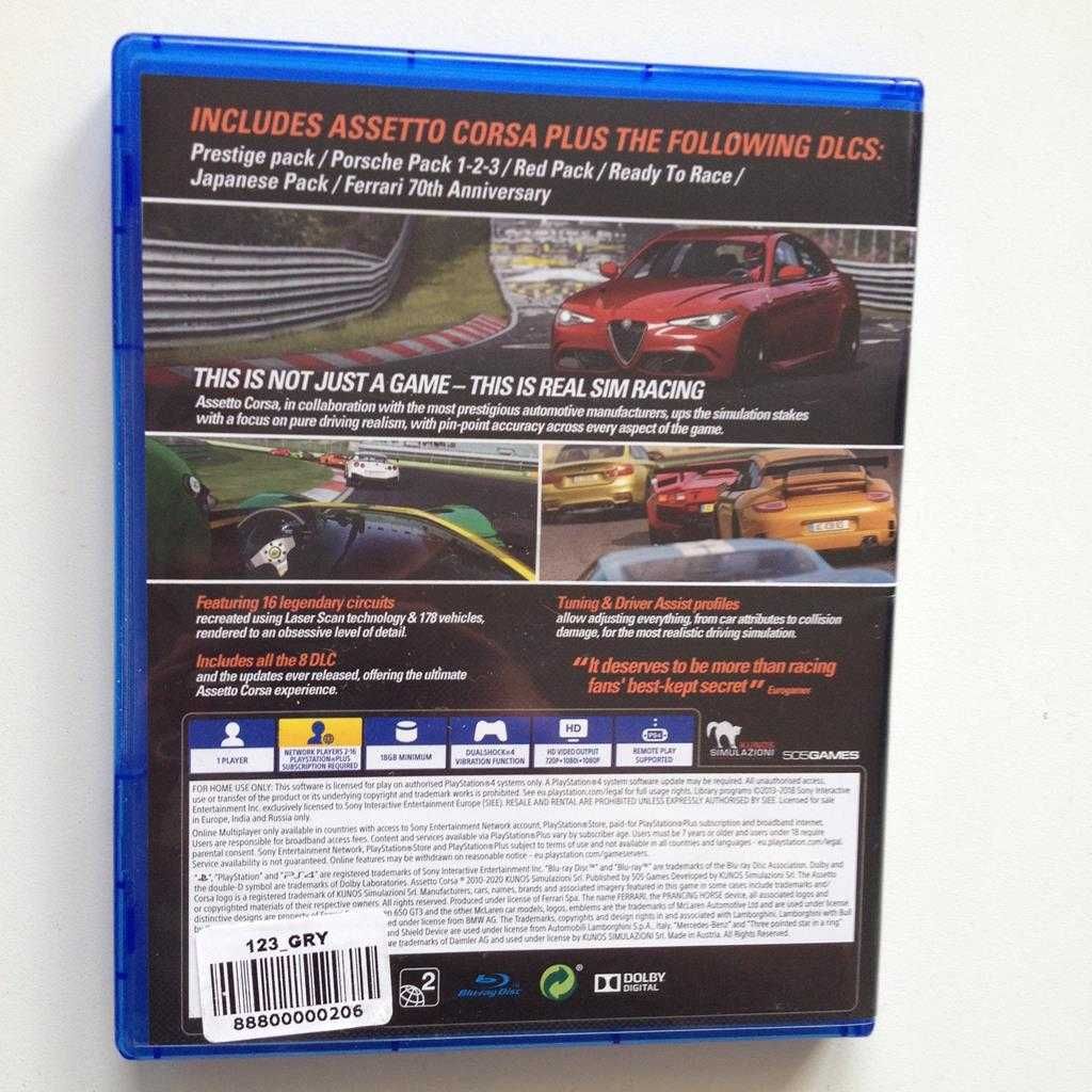 Assetto Corsa Ultimate Edition PlayStation 4 PS4 PL Sklep W-wa Ursynów