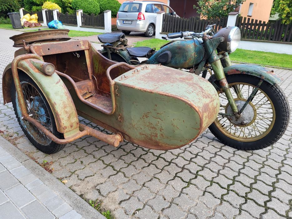 Promocja  72  powojenna ural imz kmz k 750 mt mw dniepr