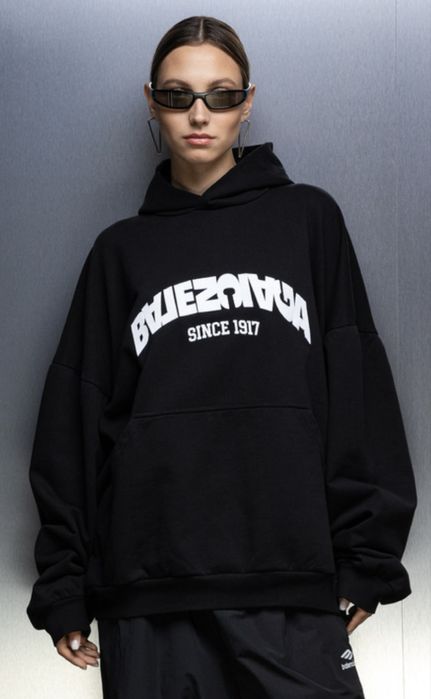 Худі Balenciaga худи оверсайз S, M