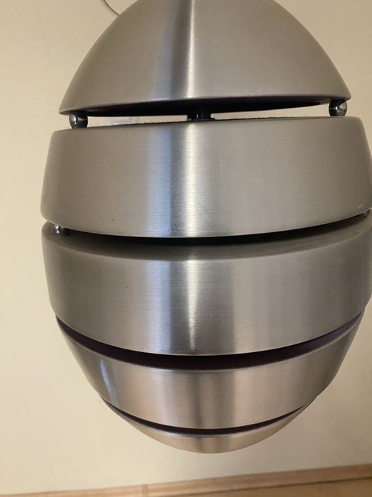 Lampa stojąca plus lampa nierdzewna kokon zestaw
