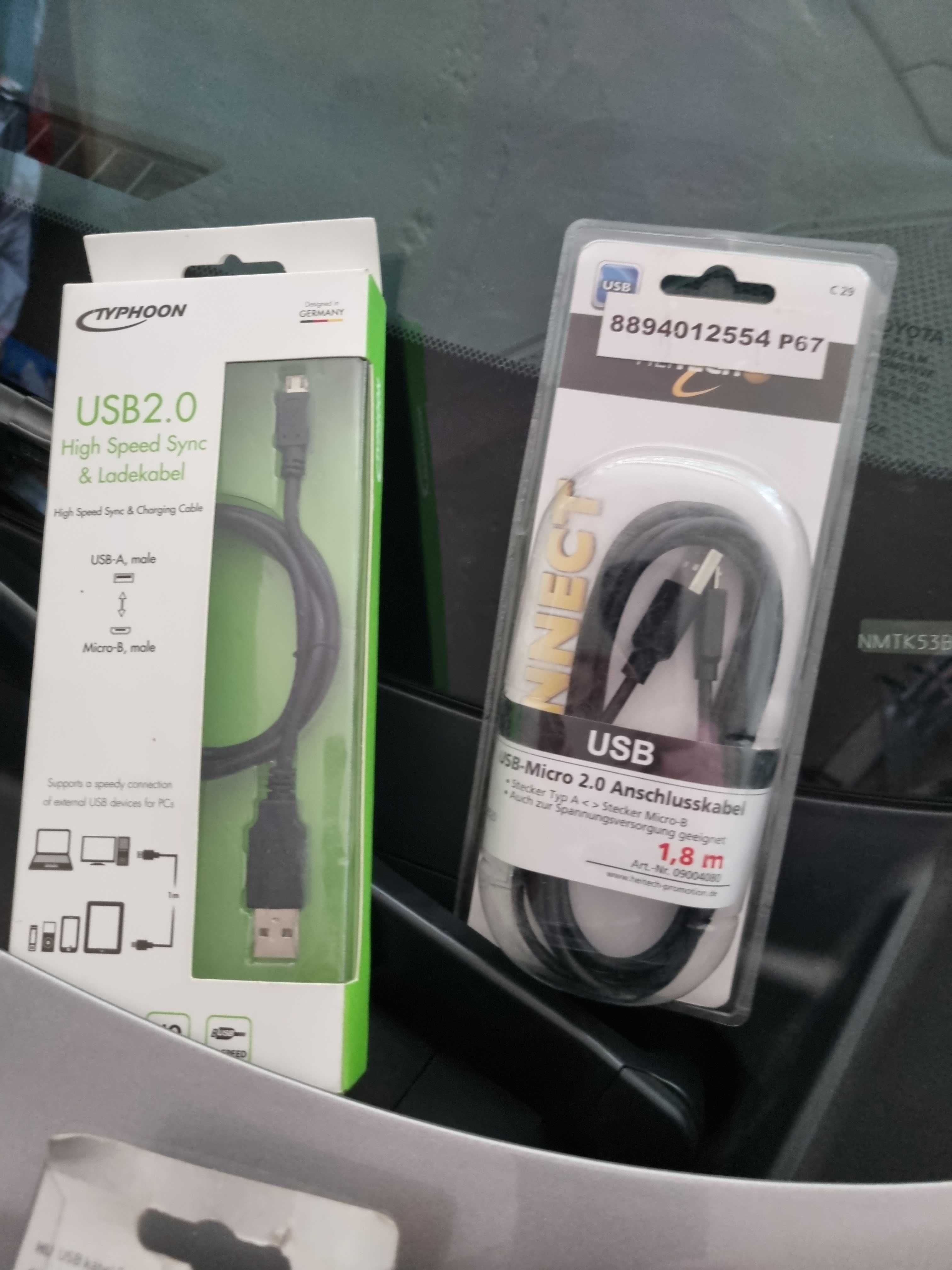 Kabel USB 2.0 AM/micro USB 1,8 m