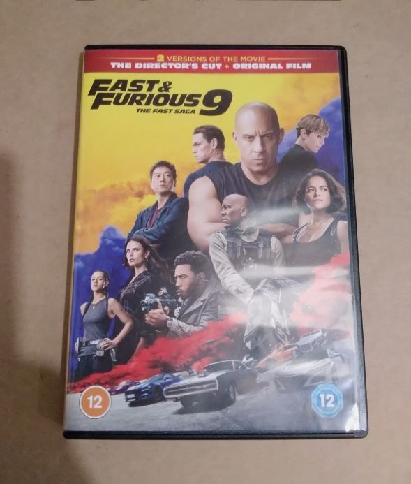 Raro DVD Fast Furious 9 Velocidade Furiosa 9