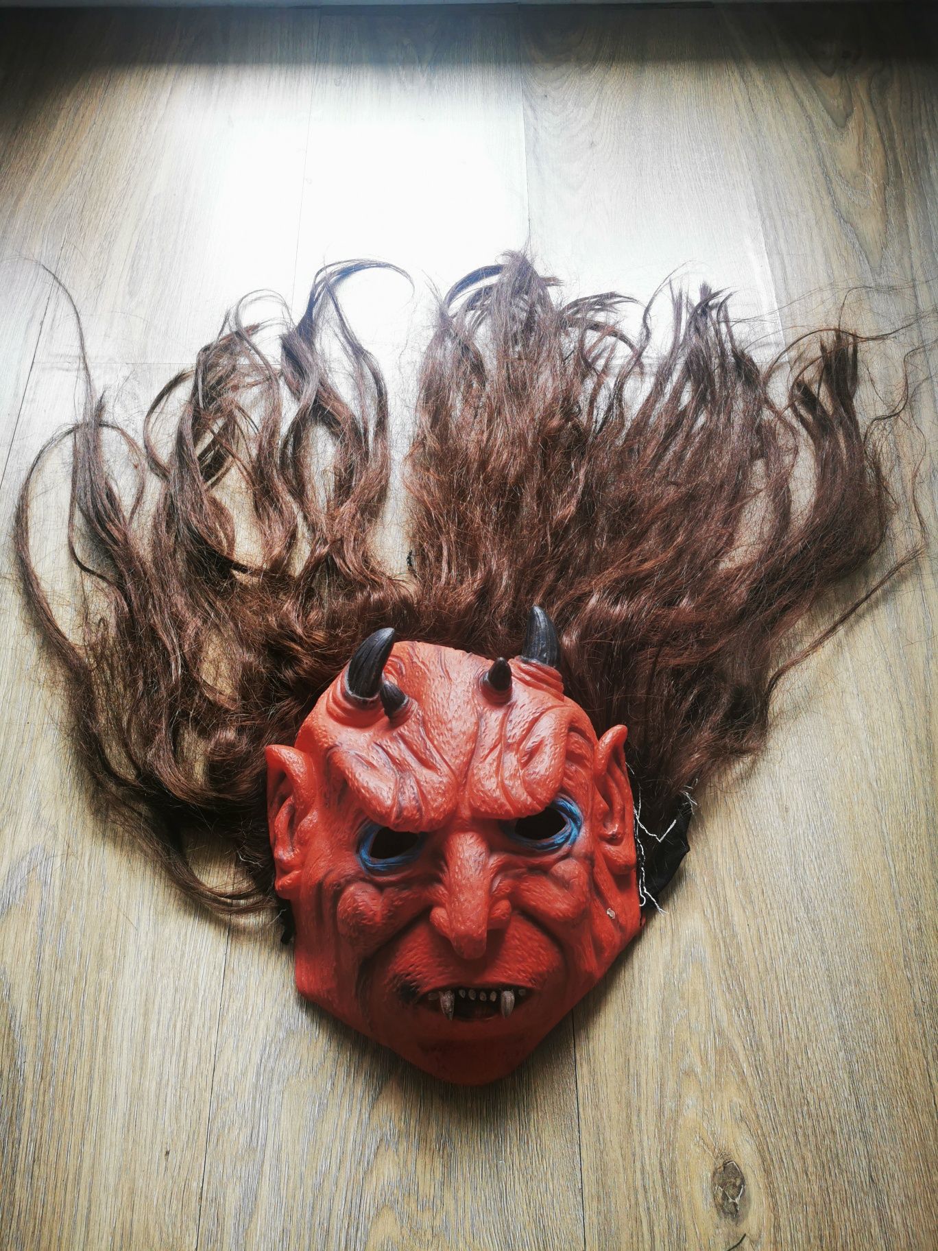 Maska halloween diabeł