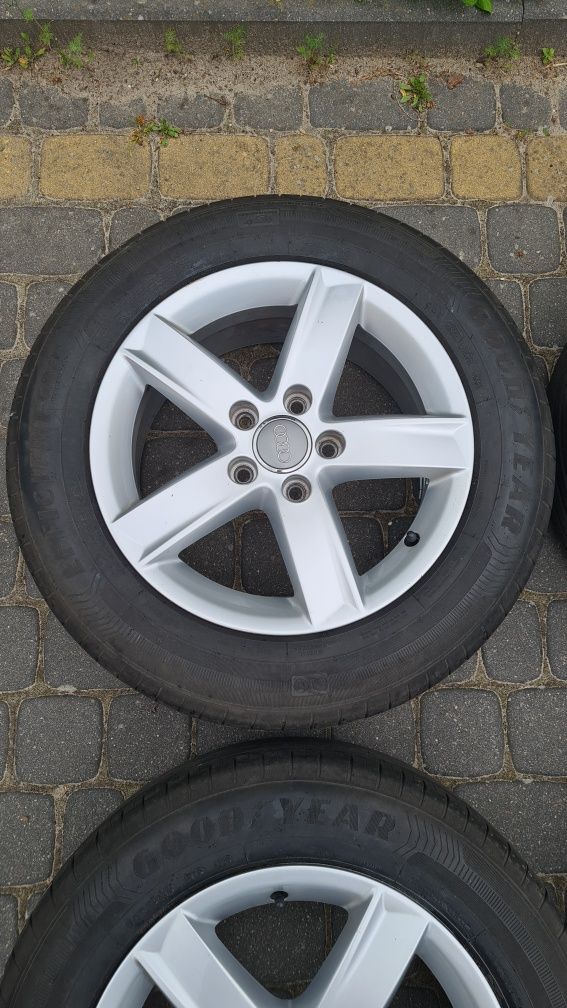 Koła/Felgi aluminiowe 205/60r16, Audi a4 b8, DOT 4220
