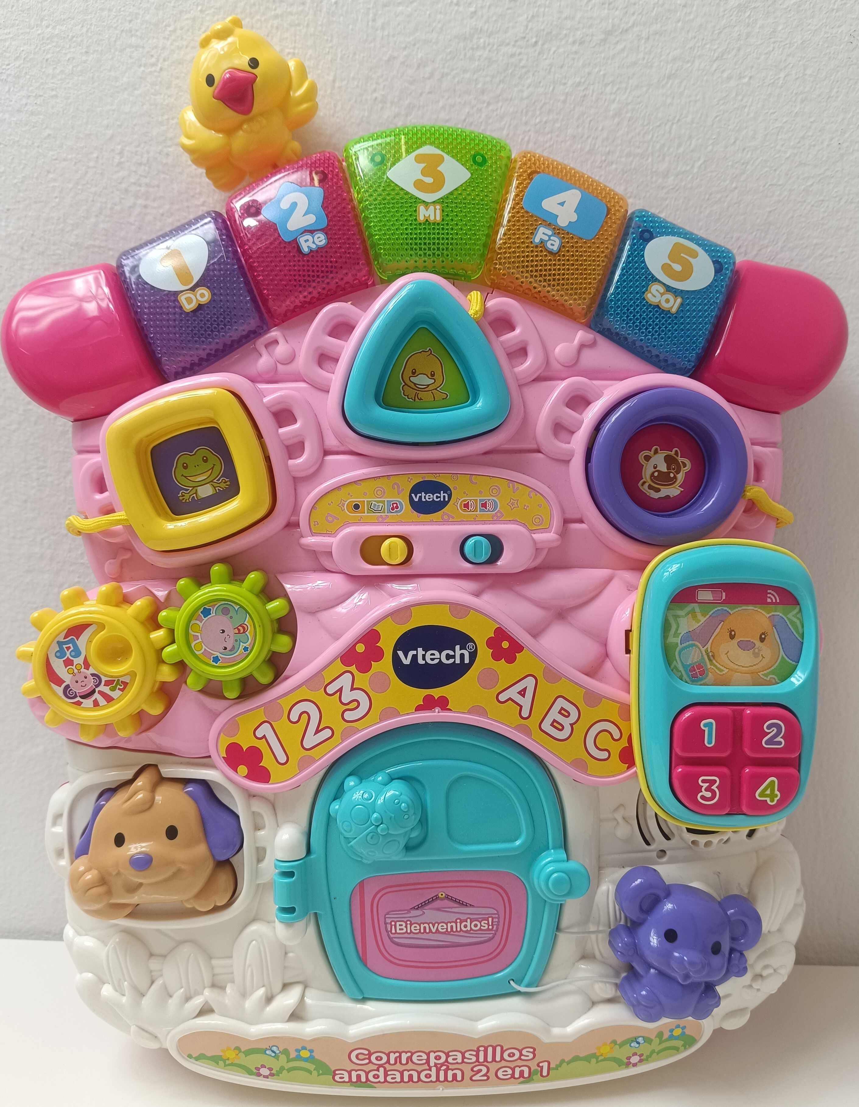 PROMOCJA - 30% Vtech 2 w 1 interaktywny chodzik pchacz dla dzieci