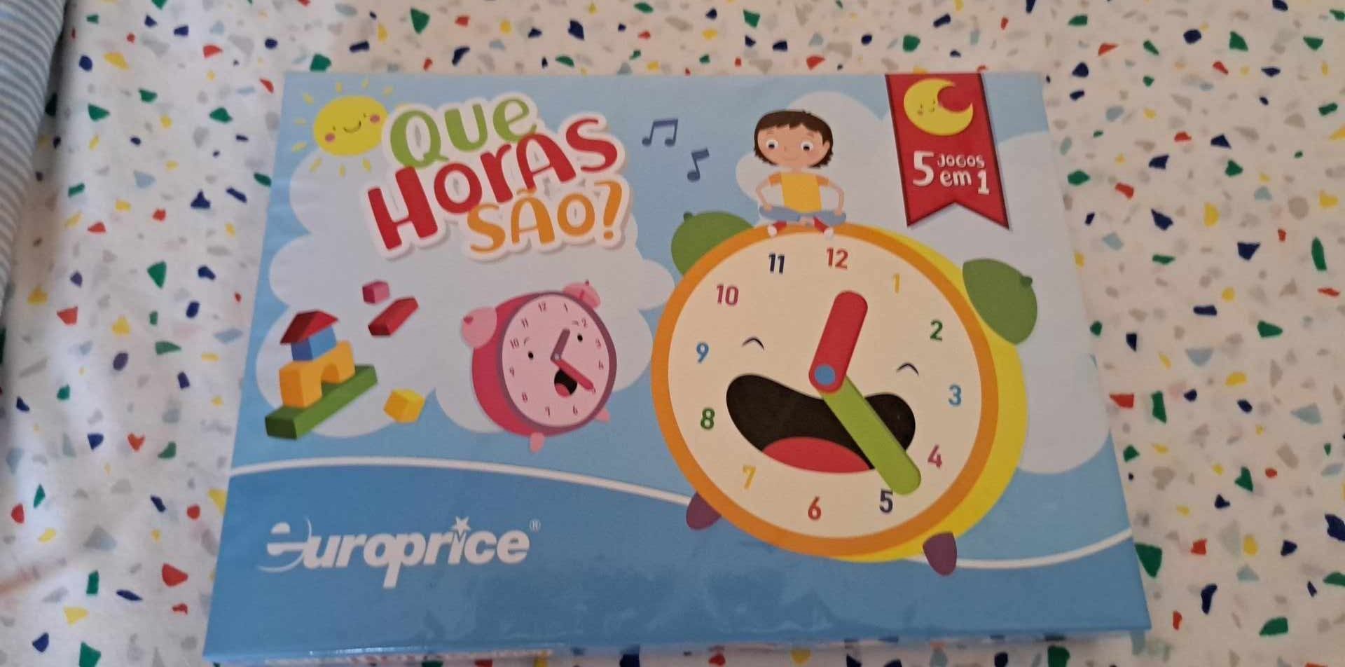 Jogo "Que horas são?" Da Europrice