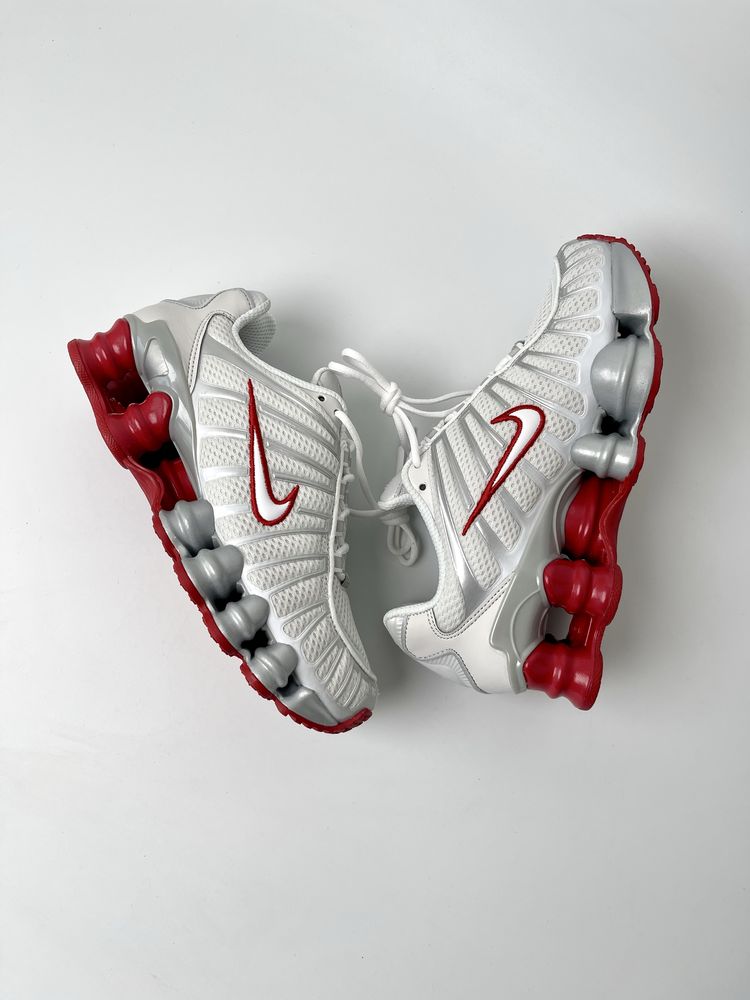 Оригинал Nike Shox TL Gym Red (FZ4344 001) летние кроссовки найк шокс