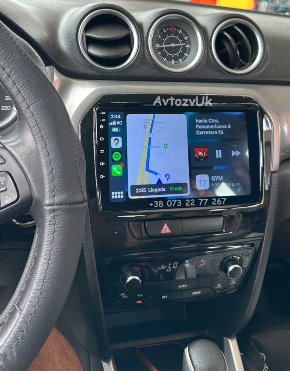 Магнитола VITARA Suzuki KIZASHI ALTO Витара 2 din CarPlay Android 14