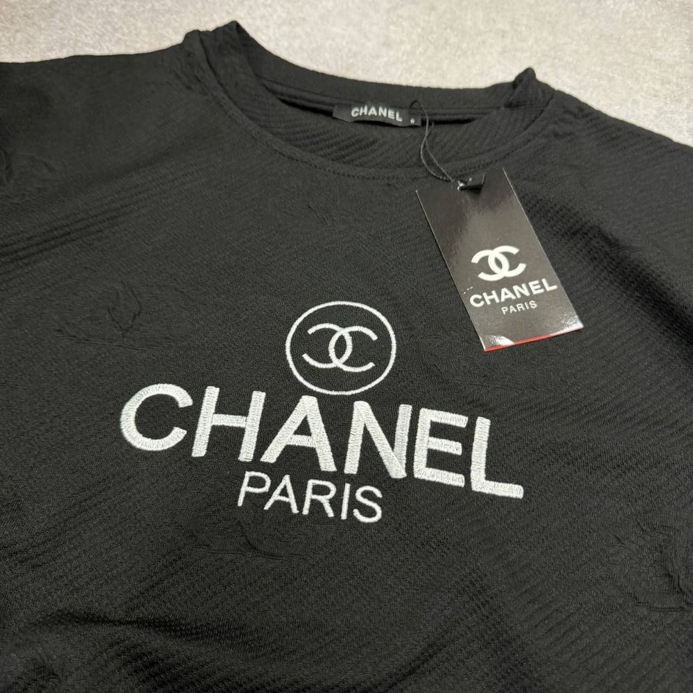 NEW SEASON| Женский костюм Chanel| M | футболка|штаны|качество-LUX