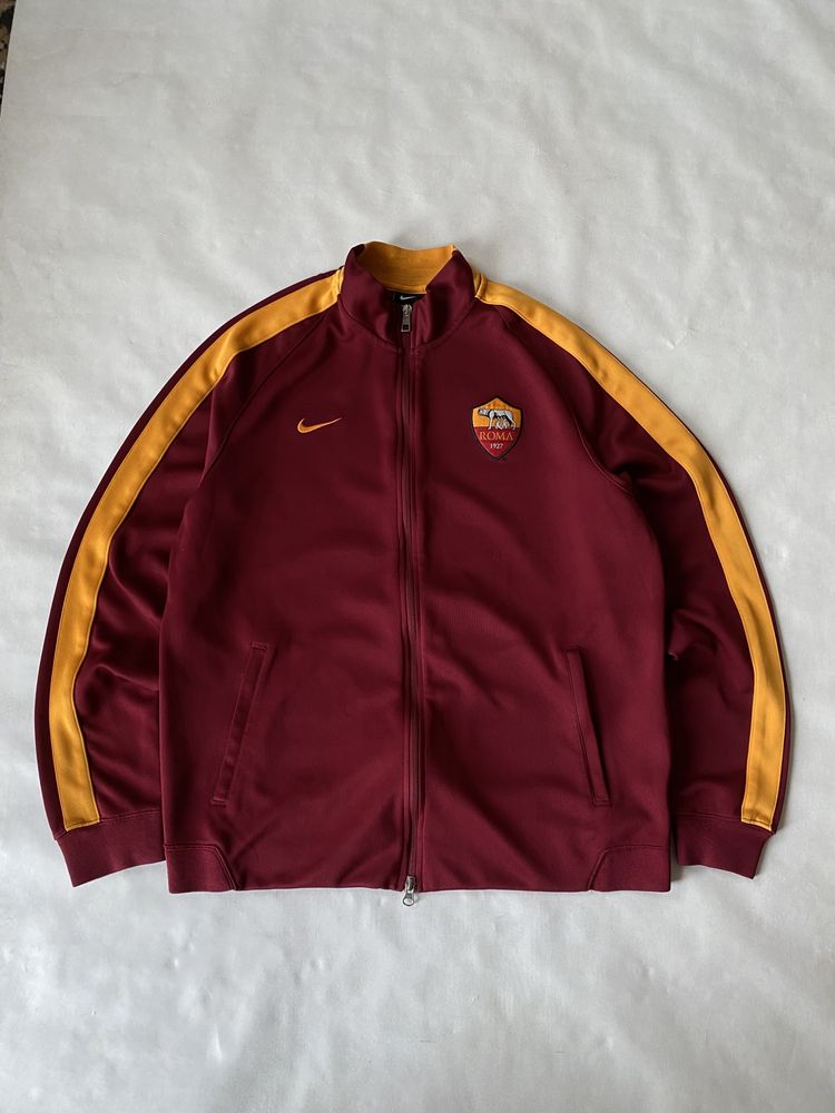 Nike AS Roma Zip Track Jacket Vintage FC олимпийка худи свитшот куртка