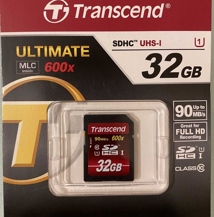 Карта пам'яті Transcend 32 GB SDHC UHS-I Ultimate