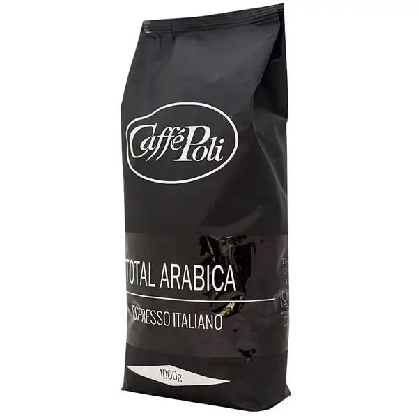 Кава в зернах ТМ Caffe Poli 100%арабіка
