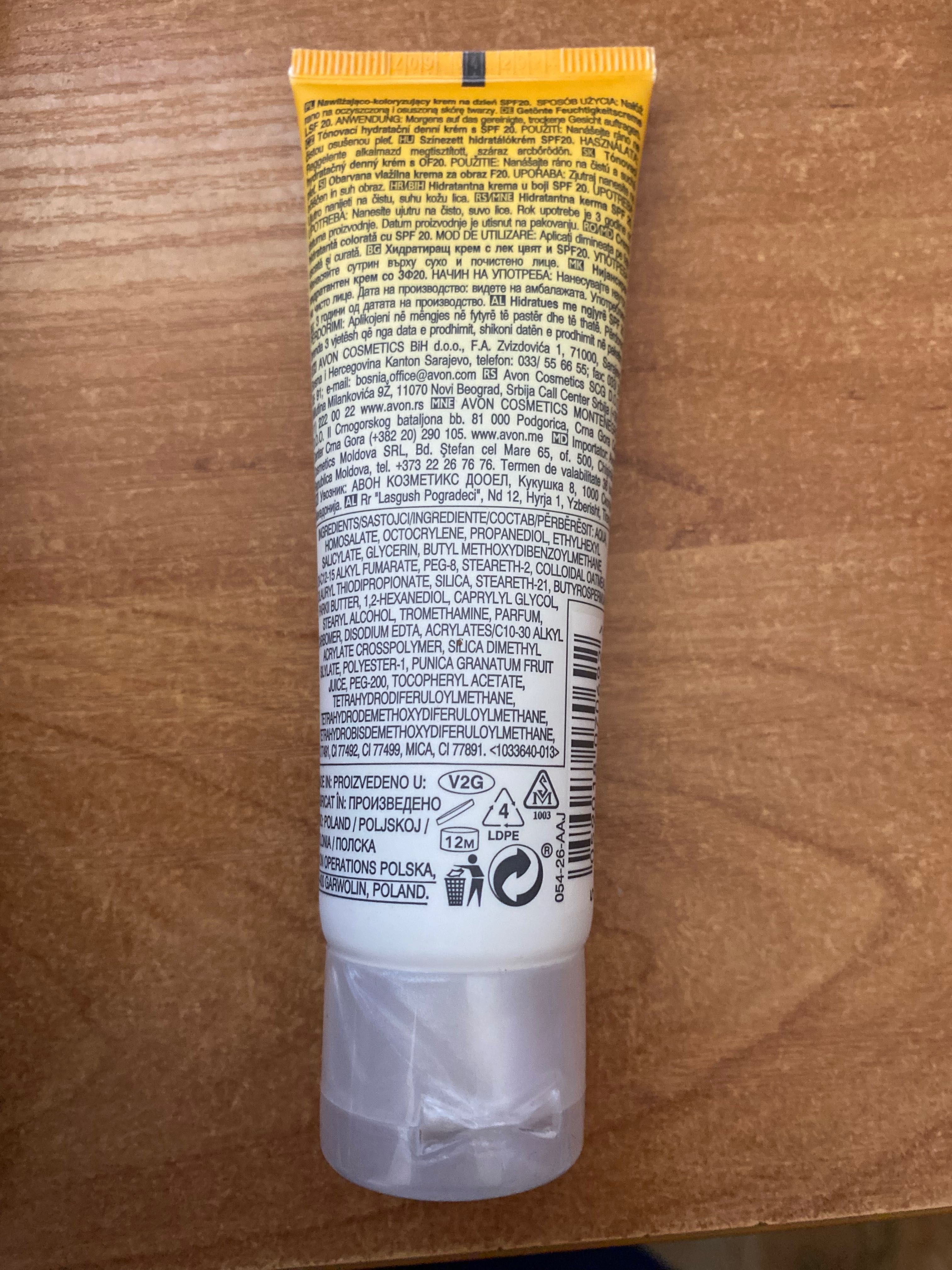 Avon Nuttra Effects Krem Koloryzujący