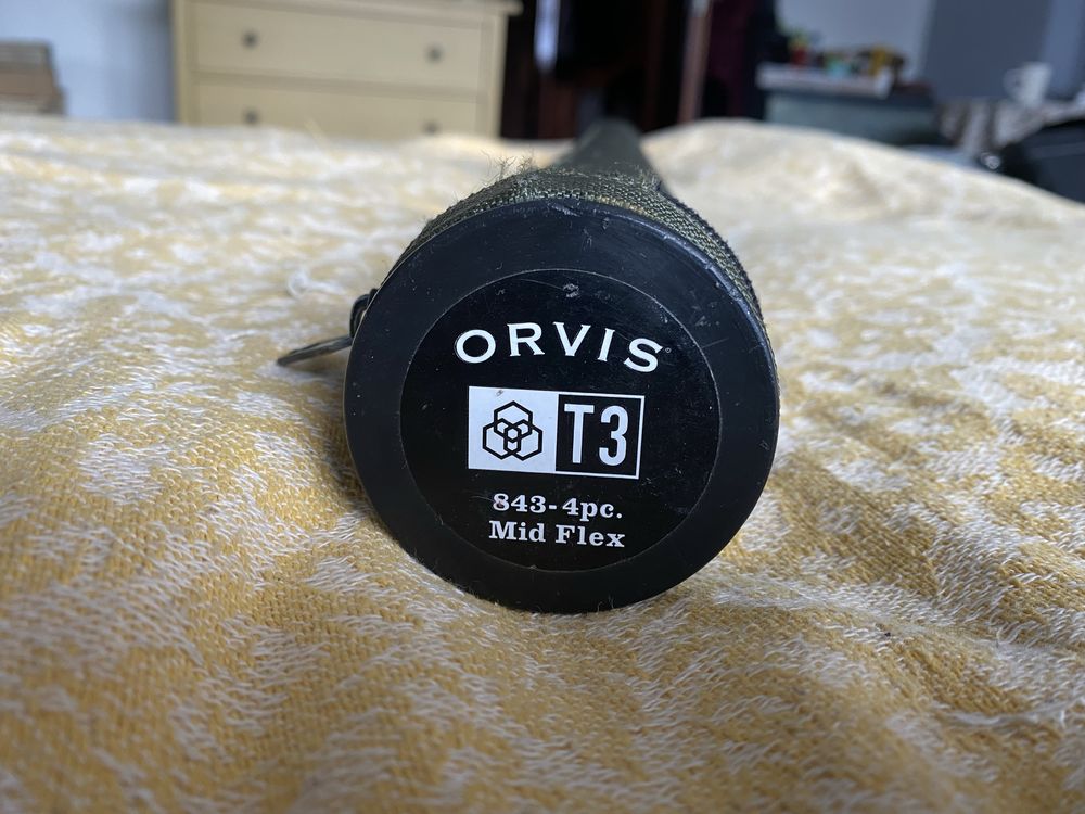 Wędka muchowa Orvis T3 Mid Flex 8’4” 3 wt