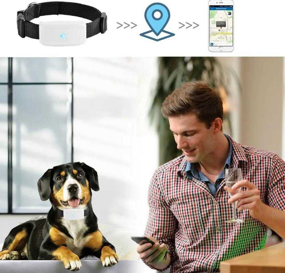 Ошейник с GPS трекером для кошек собак нашийник TK STAR 911 -FG20 500