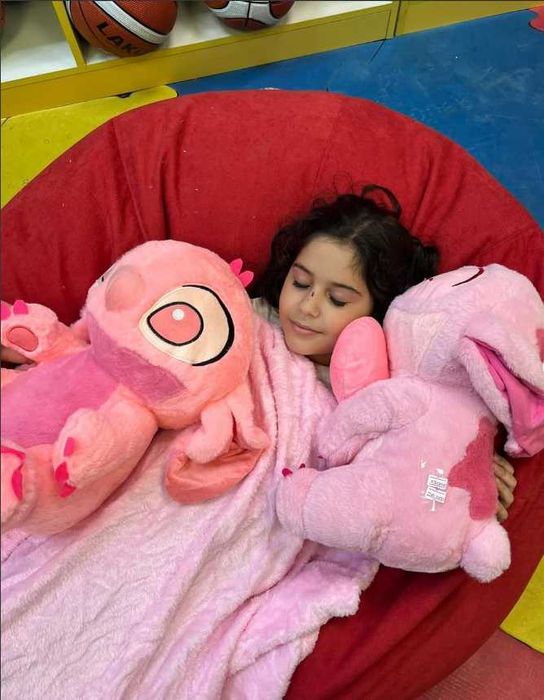 Стич 3в1 — плюшевая игрушка с пледом и подушкой (40 см)