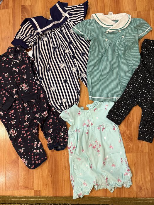 Пакет вещей для девочки от 0 до года