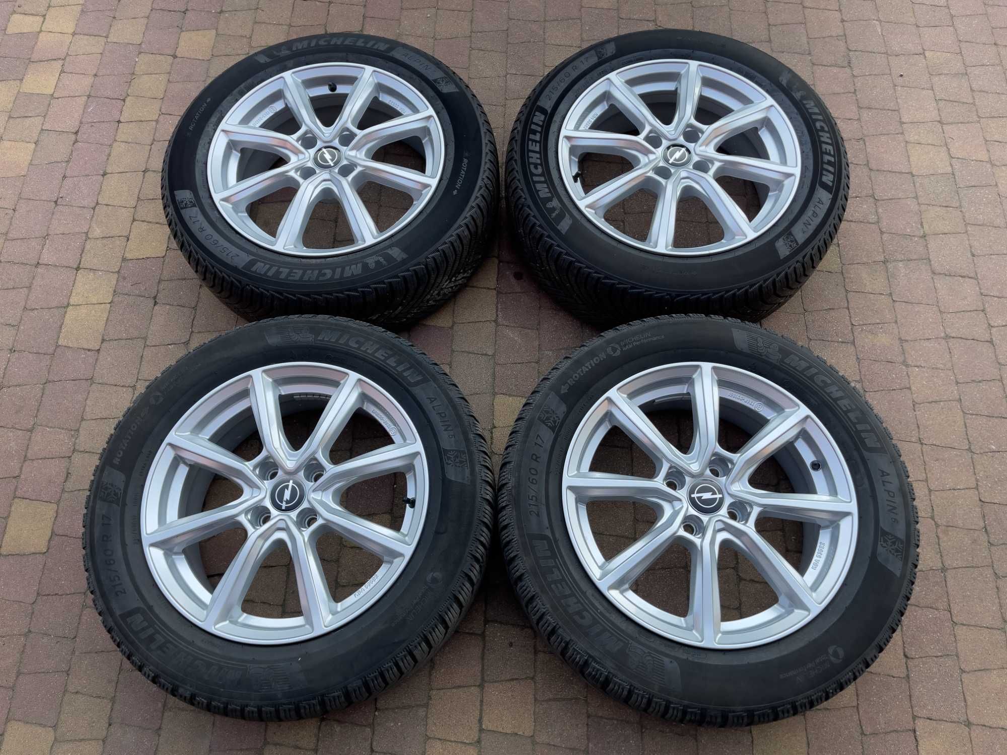 3859. Alufelgi 17" Citroen C4 DS3 Peugeot 2008 Mokka 6.5J ET32 4x108