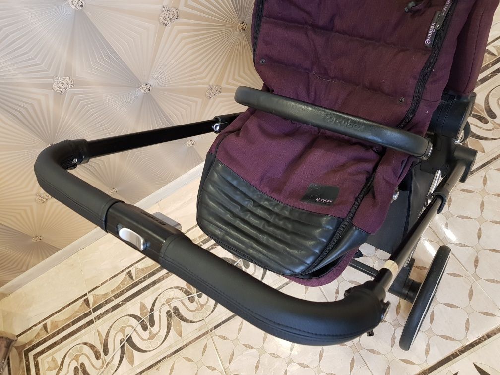 Чехол на ручку и бампер Cybex Priam Cybex mios,Bugaboo,hot mom,Premium