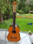 Solid cedar & Rosewood Savarez Piękna gitara klasyczna Japan CASE  //