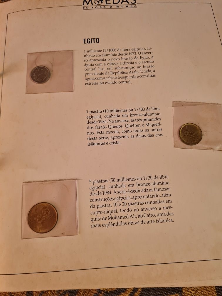 Colecção "Moedas de todo o mundo"