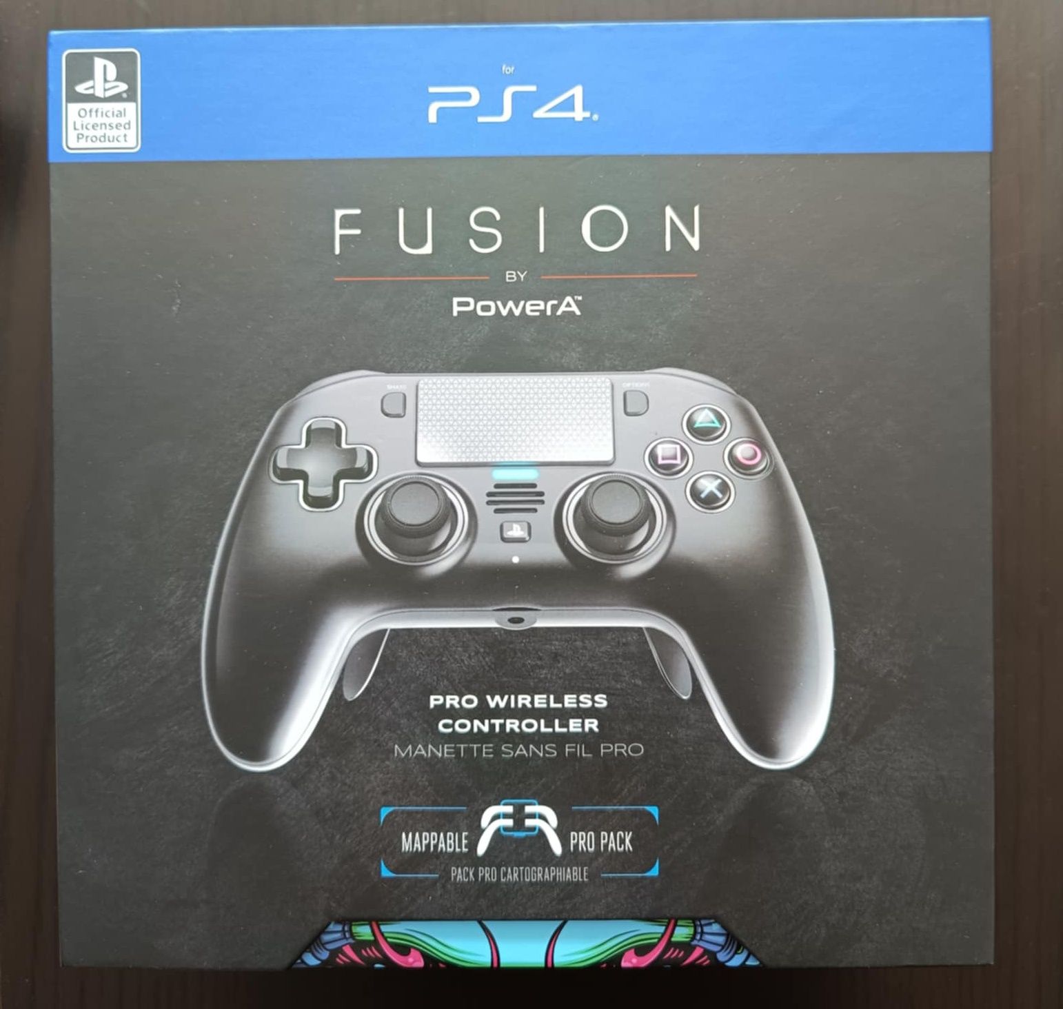 Kontroler PS4 Fusion Pro bezprzewodowy POWER A oficjalnie licencjonowa