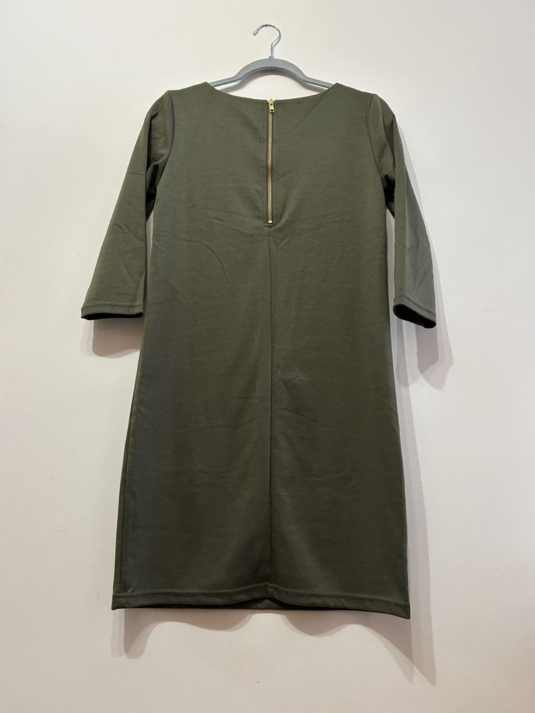 Vila sukienka khaki XS