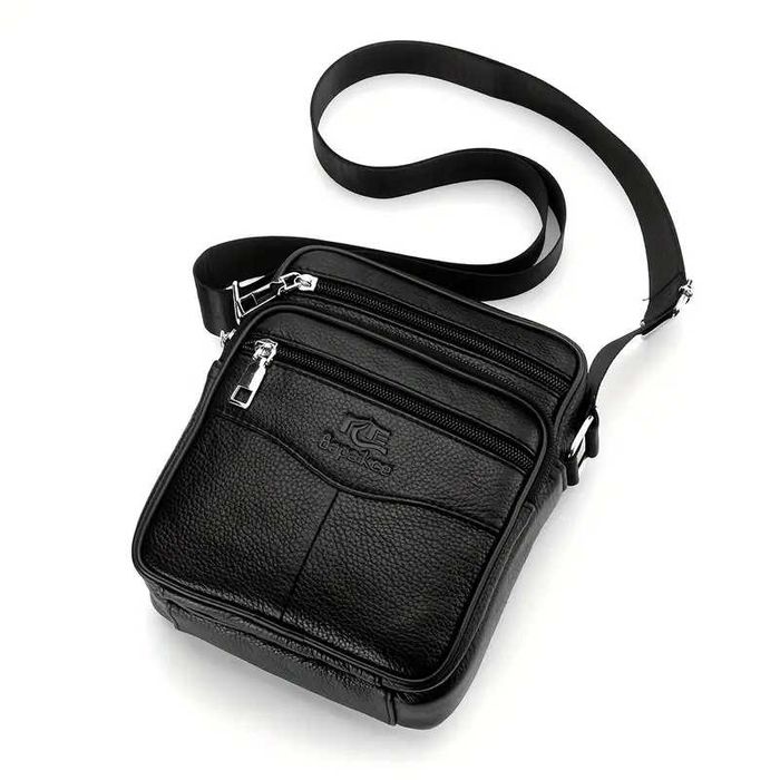 Сумка Чоловіча через Плече з Натуральної Шкіри