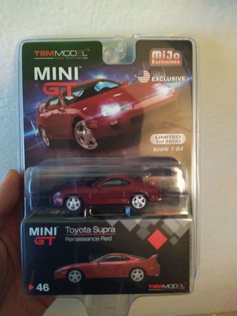 Miniatura Mini Gt Toyota Supra red 1 64
