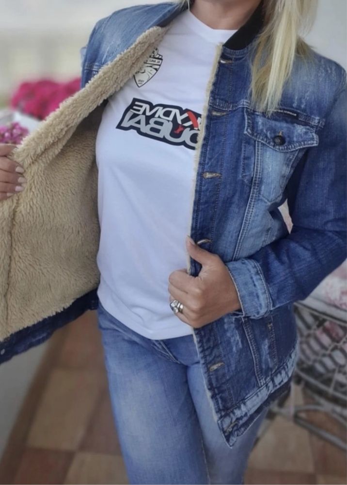 Bluza _katana _kurtka jeansowa_na misiu _S_oversize