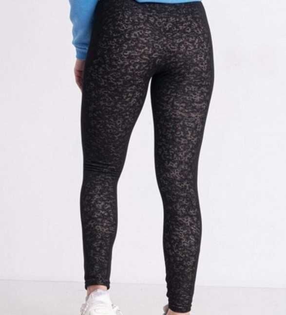 Лосины с узором двойные