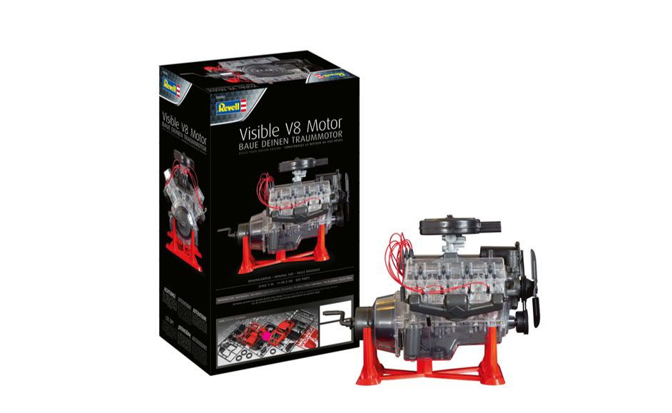 SILNIK model 1/4 Revell 00460 VISIBLE V-8 ENGINE