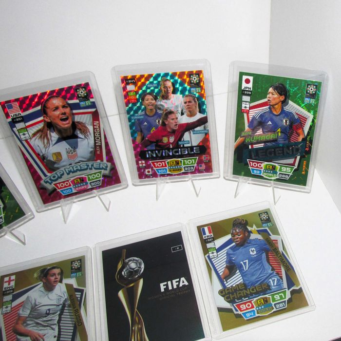 7 Cartas Fifa Women's World Cup Raras