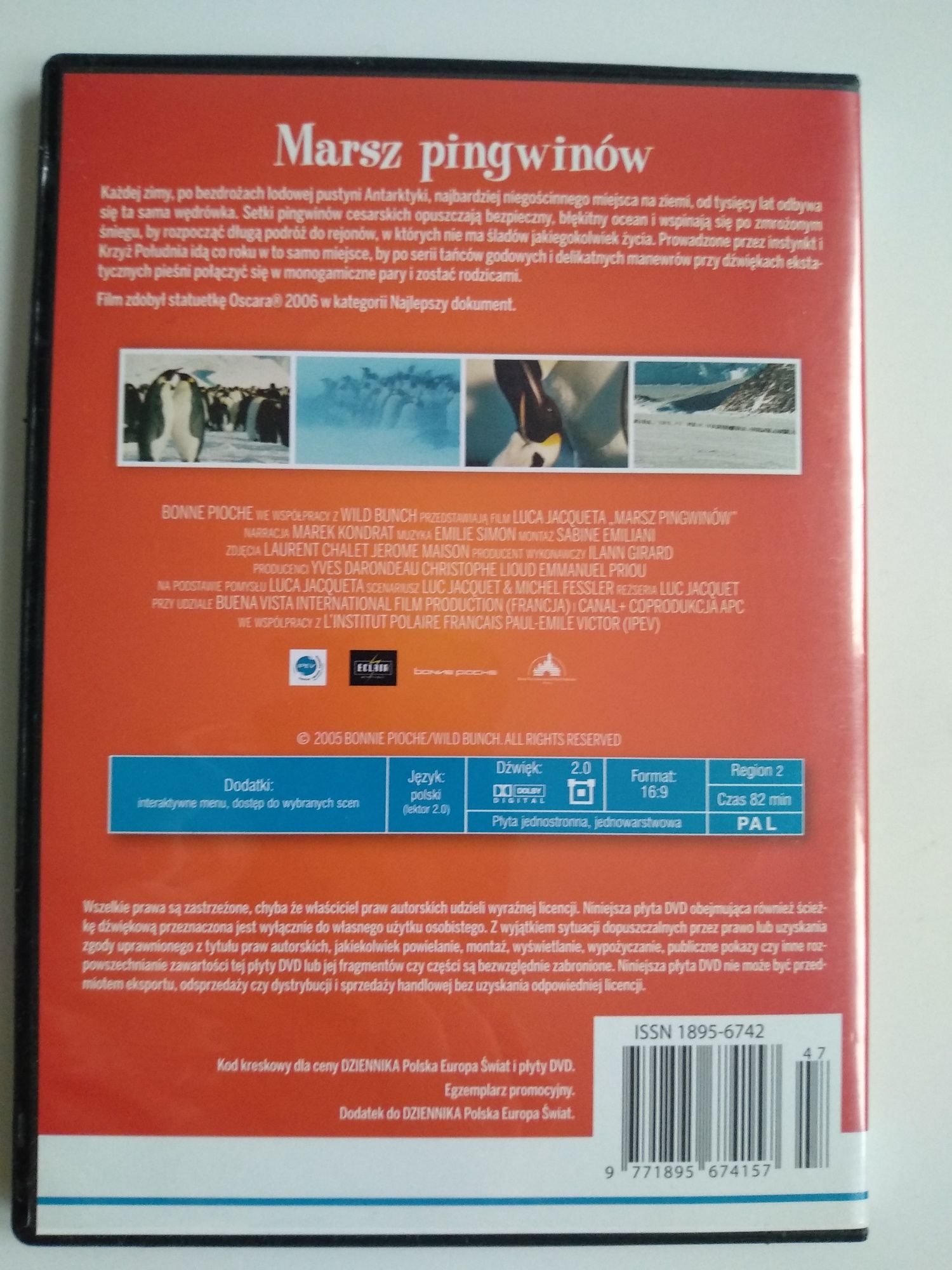 Marsz pingwinów - reż. Luc Jacquet - DVD