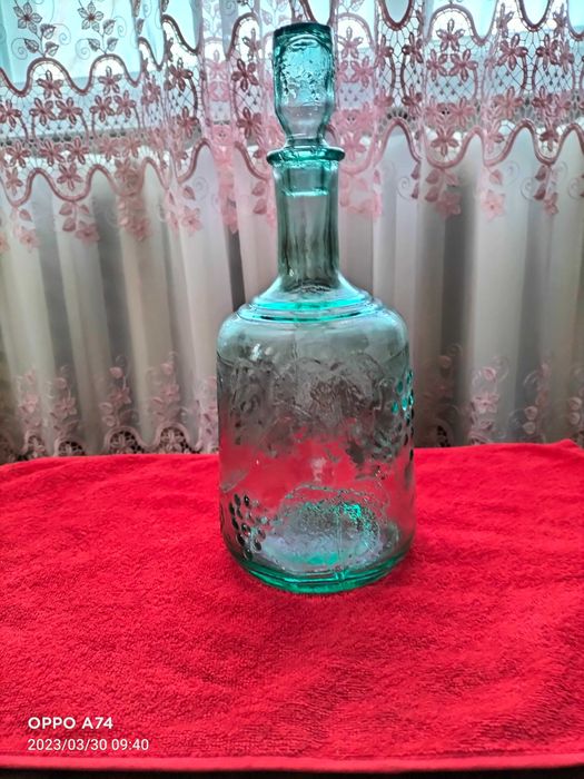 Графин скляний з пробкою