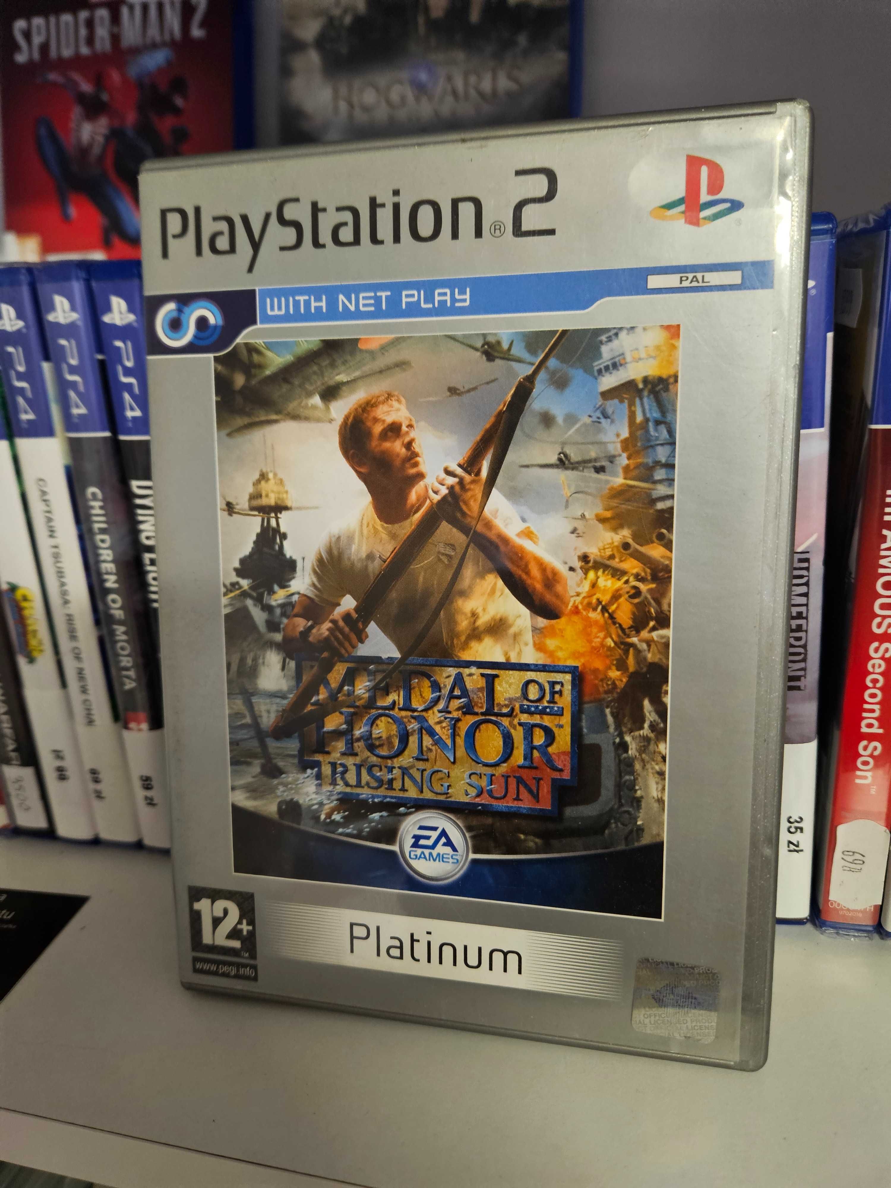 Gra Medal of Honor Rising Sun PlayStation 2  PS2 As Game & GSM
