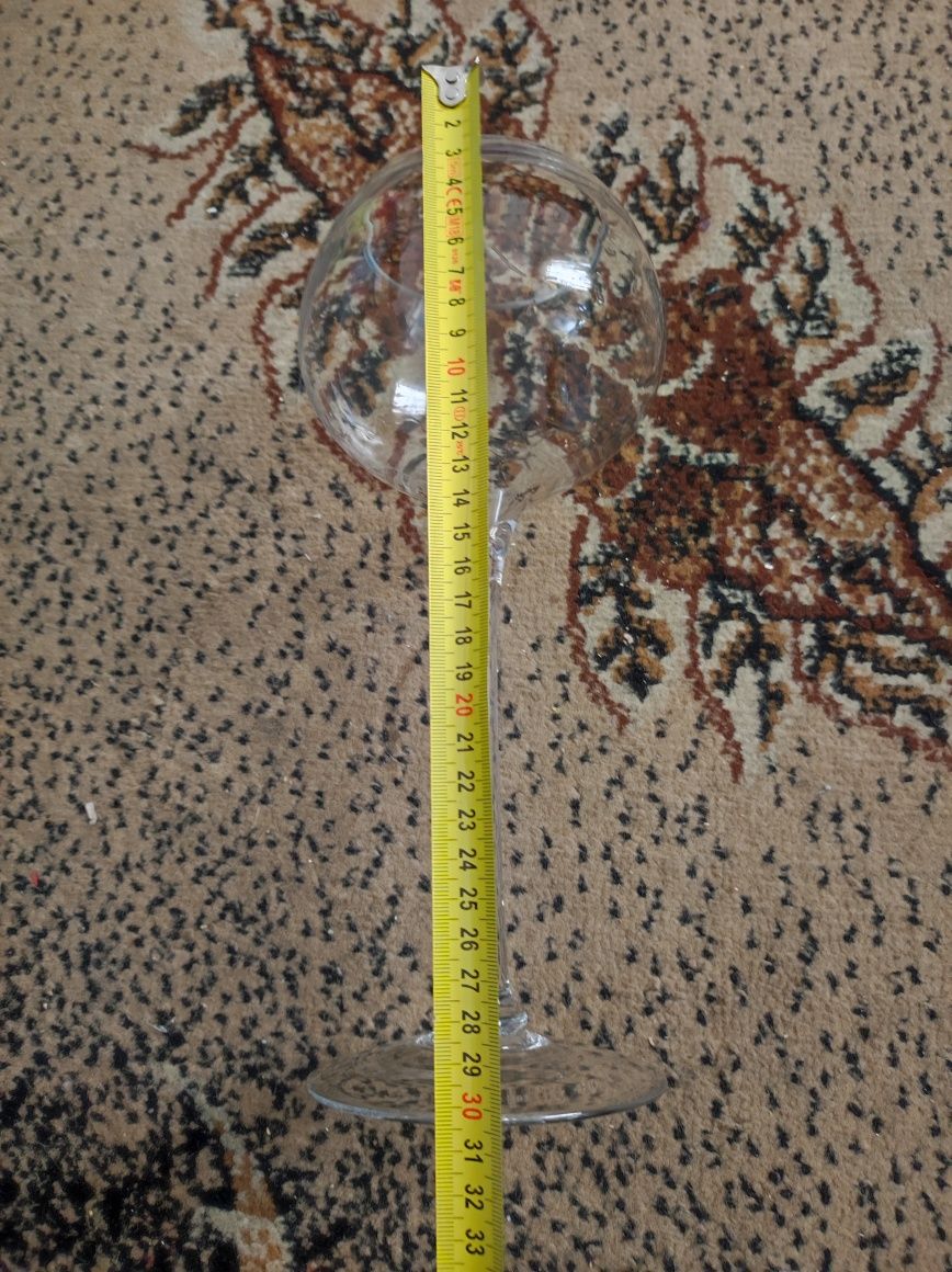 Duży kieliszek na Vino wysokość 30 cm