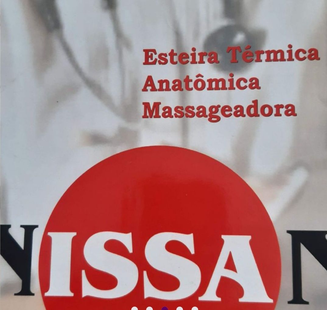 Esteira (colchão) de massagem térmica terapêutico