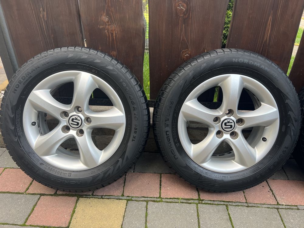 Skoda 5*100 r15 оригінальні диски