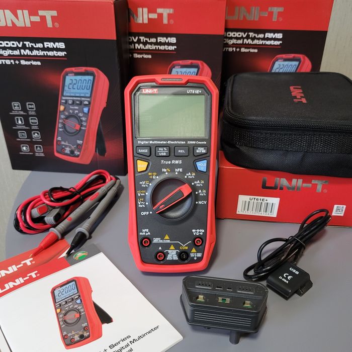 Мультиметр UT61E+,UT61D+,UT61B+ и UT61E.С чехлом.
