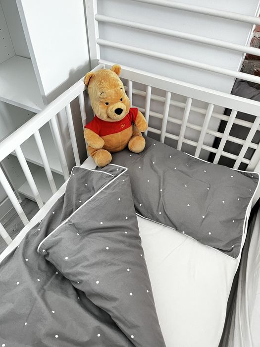 Łóżeczko IKEA - GULLIVER + materac i posciel