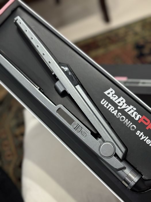 Prancha BaByliss PRO Ultrasonic Cool Mist – Como Nova