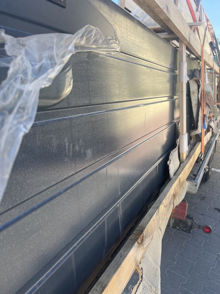 Brama segmentowa Wisniowski 6200 x4200 grafit komplet psneli