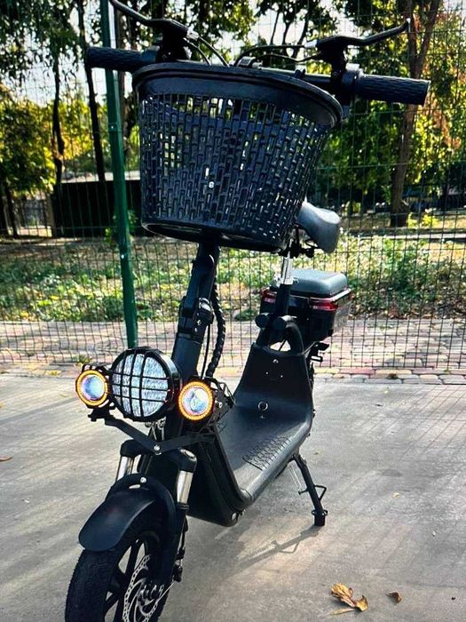 Електросамокат EVOBIKE Zen U12 15Ah 800W Чорний Black НОВИЙ