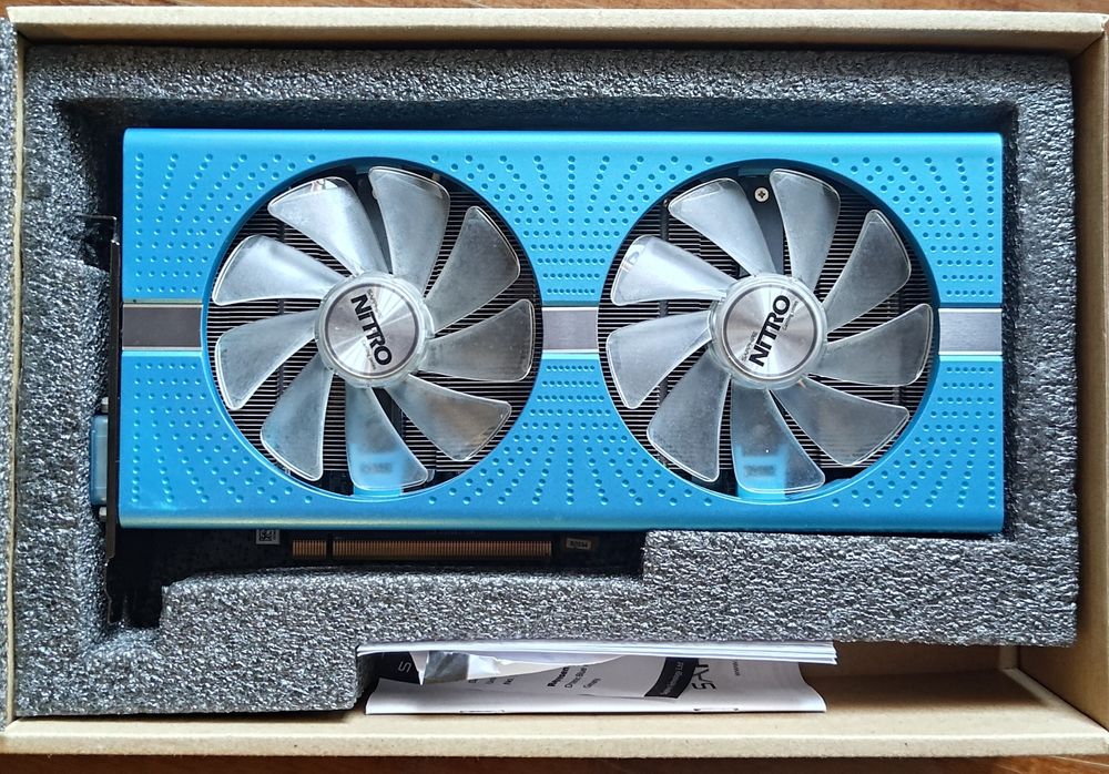 Відеокарта Sapphire AMD Radeon RX 580 NITRO+ 8Gb  Б/у
