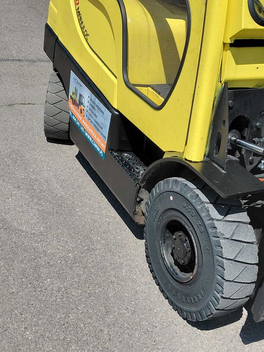 Wózek widłowy Hyster H1.6FT kabina, przesuw, 4 sekcje