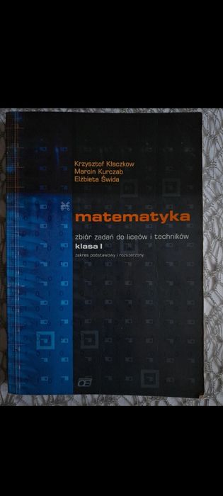 Zbiór zadań Matematyka 1 pazdro