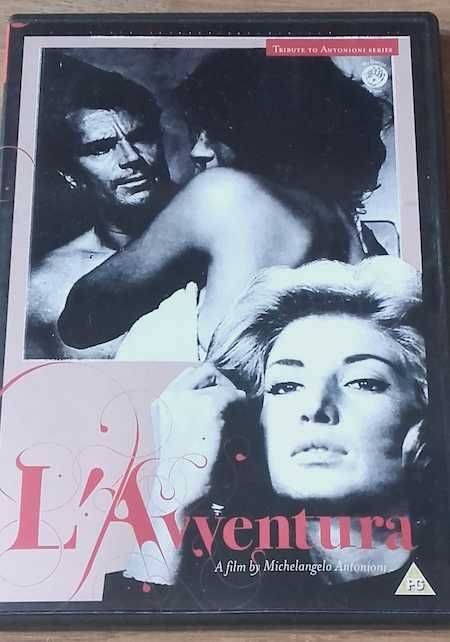 DVD "A aventura", de Michelangelo Antonioni. Raro. Legendas em inglês.